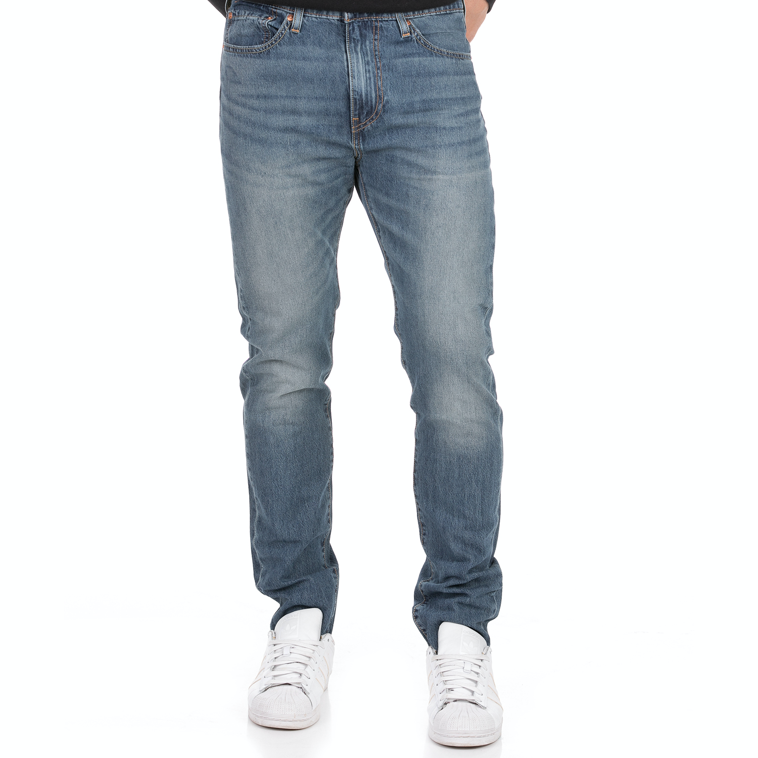Ανδρικά/Ρούχα/Τζίν/Skinny LEVI'S - Ανδρικό jean παντελόνι LEVI'S 510 SKINNY THRESHER WARP COOL μπλε