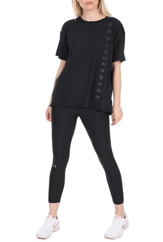 UNDER ARMOUR-Γυναικεία μπλούζα UNDER ARMOUR μαύρη