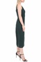 SCOTCH & SODA-Γυναικείο μακρύ φόρεμα SCOTCH & SODA μαύρο πράσινο