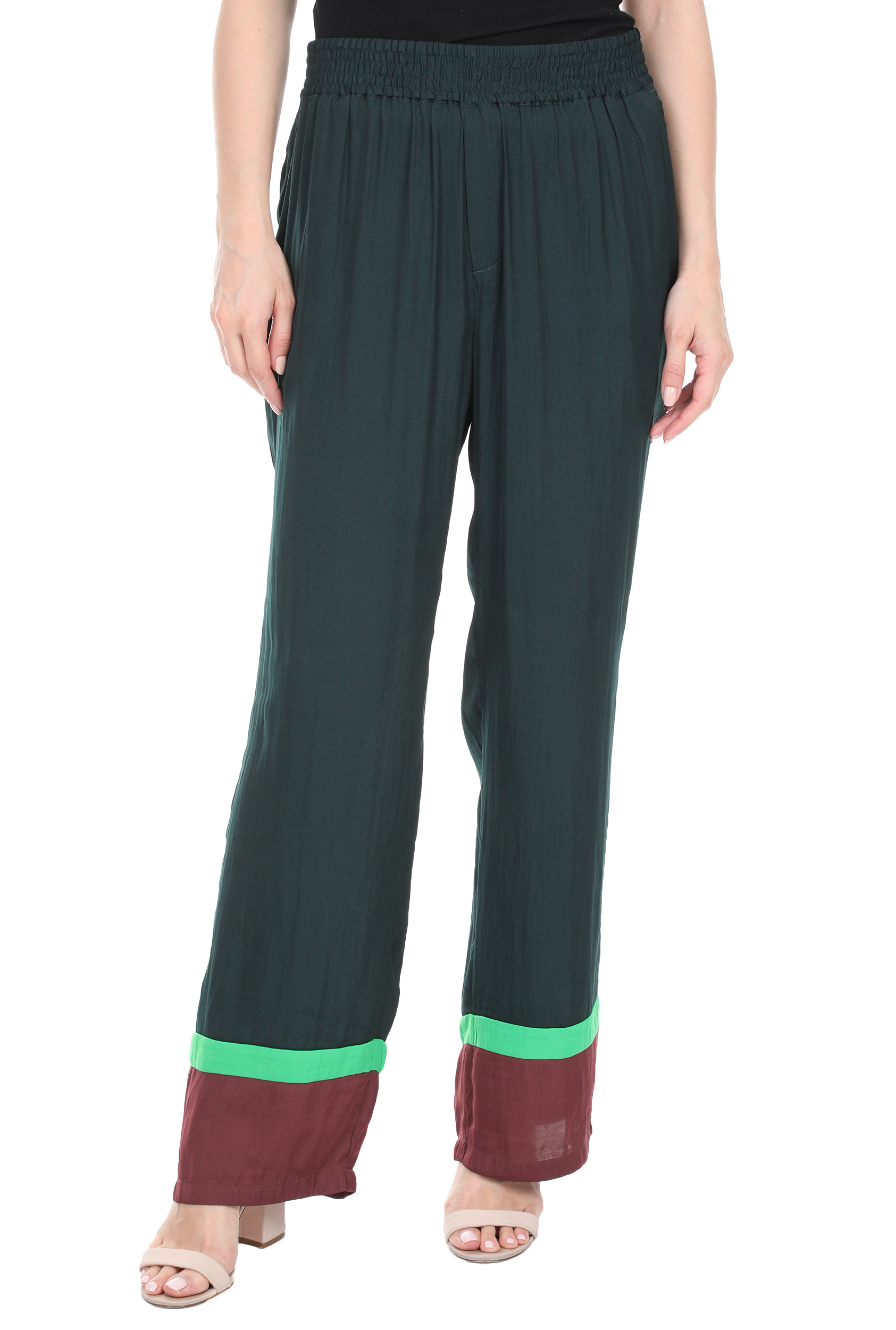 Γυναικεία/Ρούχα/Παντελόνια/Παντελόνες SCOTCH & SODA - Γυναικεία παντελόνα SCOTCH & SODA πράσινη κόκκινη