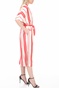 SCOTCH & SODA-Γυναικείο μακρύ φόρεμα SCOTCH & SODA λευκό κόκκινο