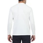 FRANKLIN & MARSHALL-Ανδρική μακρυμάνικη μπλούζα FRANKLIN & MARSHALL λευκή
