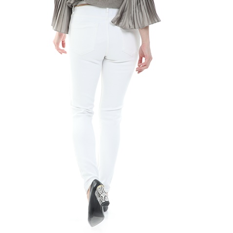 ONE TEASPOON-Γυναικείο jean παντελόνι ONE TEASPOON FREEBIRDS II HIGH λευκό