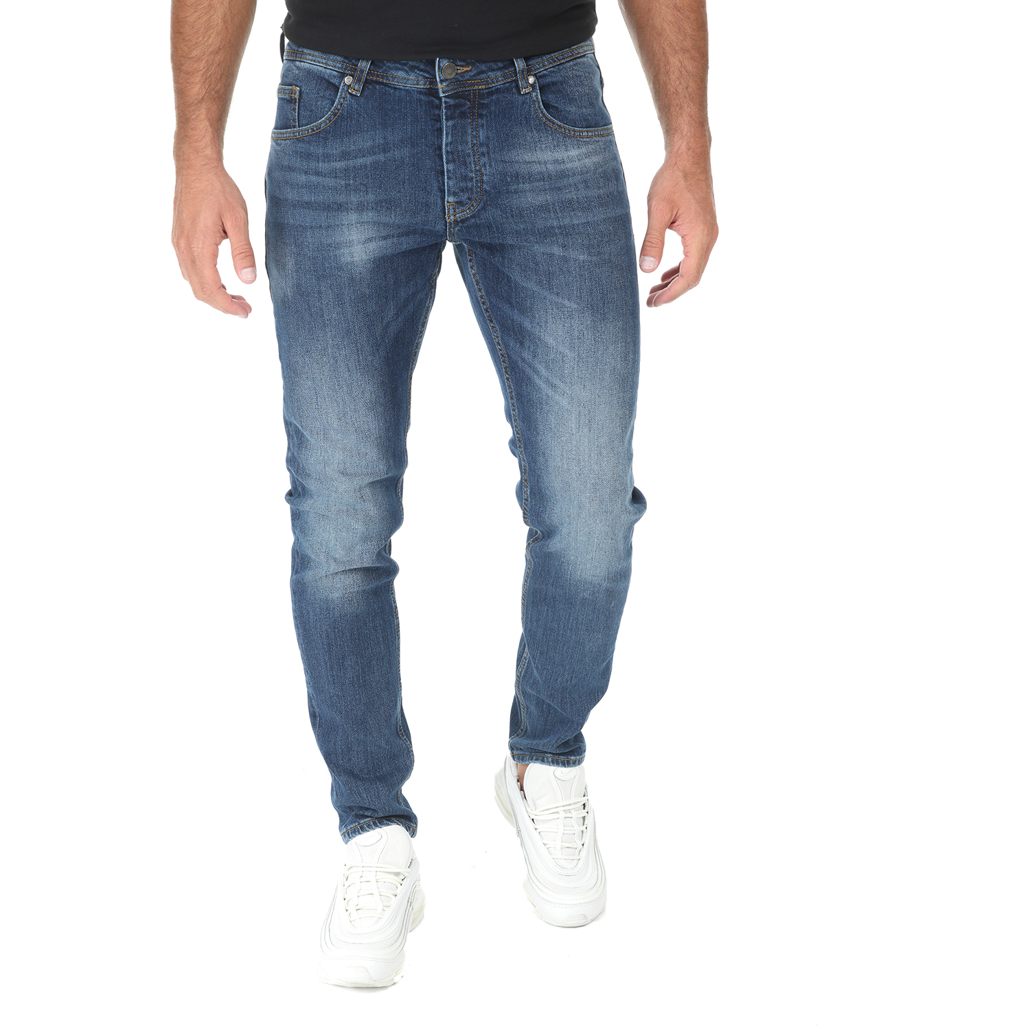 Ανδρικά/Ρούχα/Τζίν/Straight SSEINSE - Ανδρικό jean παντελόνι SSEINSE μπλε