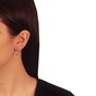 JEWELTUDE-Γυναικεία ασημένια σκουλαρίκια JEWELTUDE 12505 ροζ επιχρυωμένα