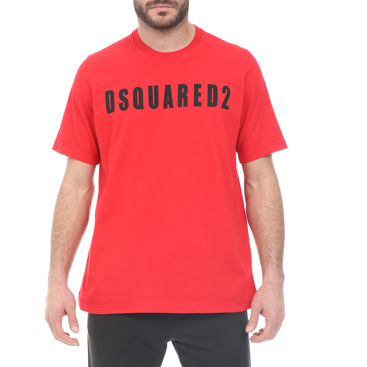 Ανδρικά/Ρούχα/Μπλούζες/Κοντομάνικες Dsquared2 - Ανδρικό t-shirt Dsquared2 κόκκινο