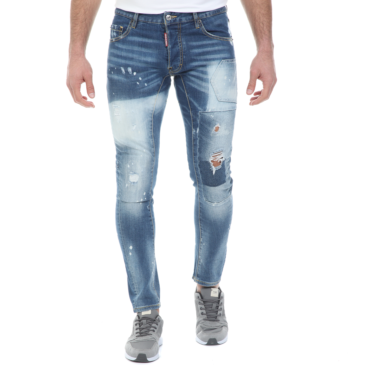 Ανδρικά/Ρούχα/Τζίν/Skinny Dsquared2 - Ανδρικό jean παντελόνι Dsquared2 μπλε