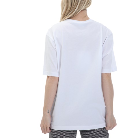 LOVE MOSCHINO-Γυναικεία μπλούζα LOVE MOSCHINO λευκή