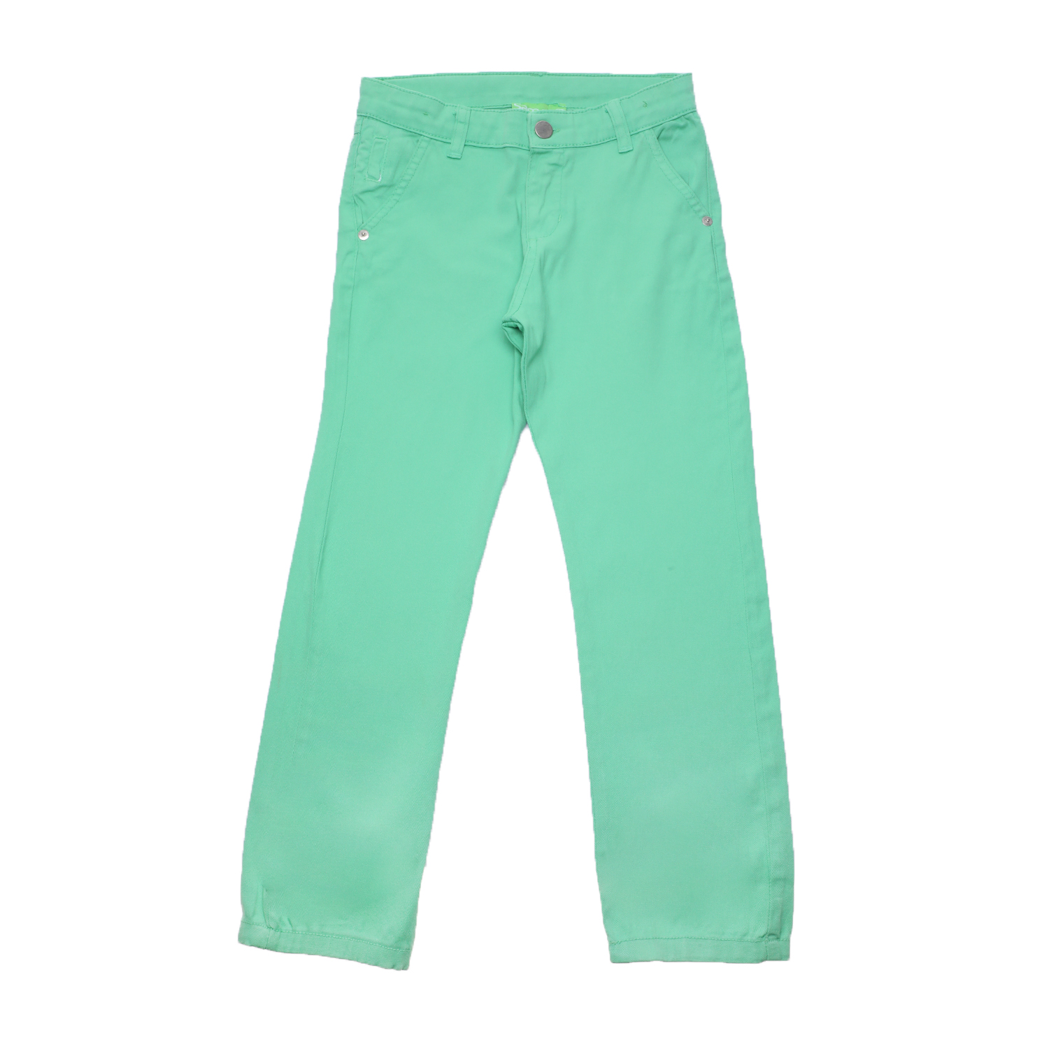 Παιδικά/Boys/Ρούχα/Παντελόνια SAM 0-13 - Παιδικό chino παντελόνι SAM 0-13 πράσινο
