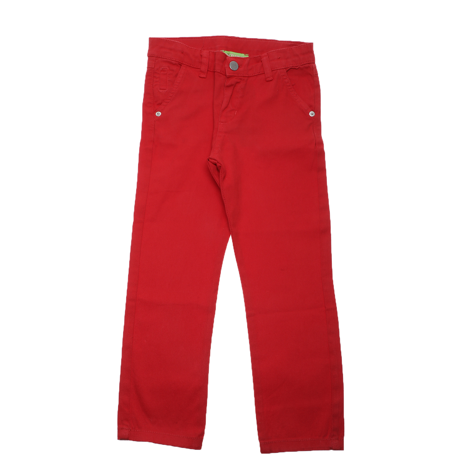 Παιδικά/Boys/Ρούχα/Παντελόνια SAM 0-13 - Παιδικό chino παντελόνι SAM 0-13 κόκκινο