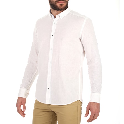 DORS-Ανδρικό πουκάμισο DORS λευκό