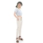 WHITE SAND-Γυναικείο παντελόνι WHITE SAND μπεζ
