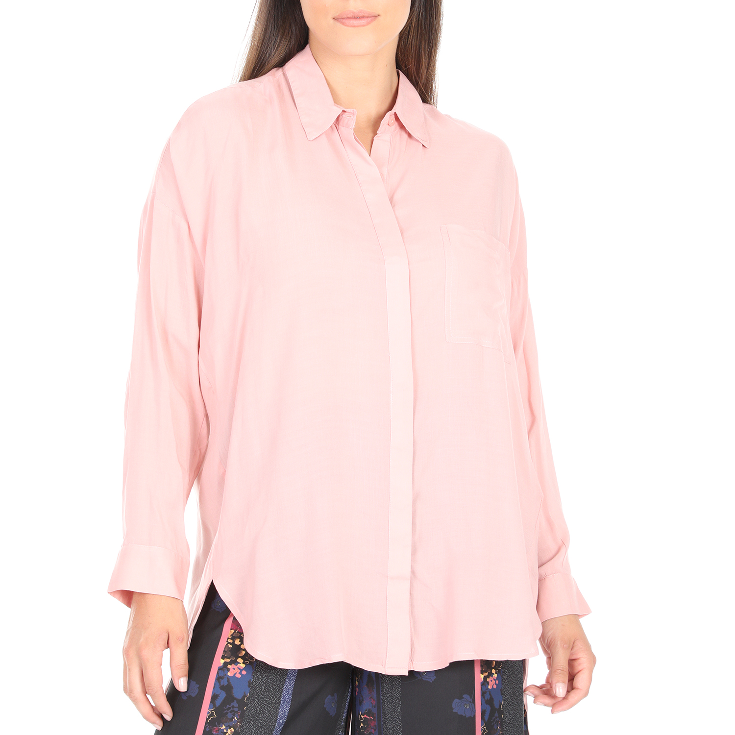 Γυναικεία/Ρούχα/Πουκάμισα/Μακρυμάνικα 'ALE - Γυναικεία πουκαμίσα 'ALE ροζ