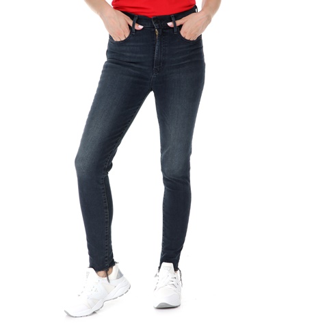 LEVI'S-Γυναικείο jean παντελόνι LEVI'S MILE HIGH SUPER SKINNY ROGUE μπλε
