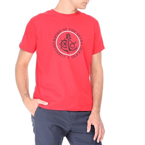 DORS-Ανδρική μπλούζα DORS κόκκινη