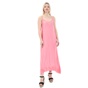 ONESEASON-Γυναικείο maxi φόρεμα ONESEASON ANTOINETTE SLIP DRESS ροζ