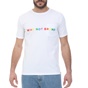 WHY NOT-Ανδρικό t-shirt WHY NOT TEE LOGO λευκό
