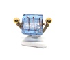 APOXYLO-Γυναικείο δαχτυλίδι APOXYLO 959 MURANO PARALLEL εκρού μπλε