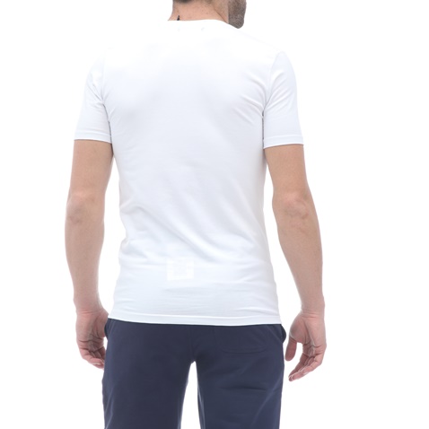 GAUDI-Ανδρική μπλούζα GAUDI λευκή μαύρη