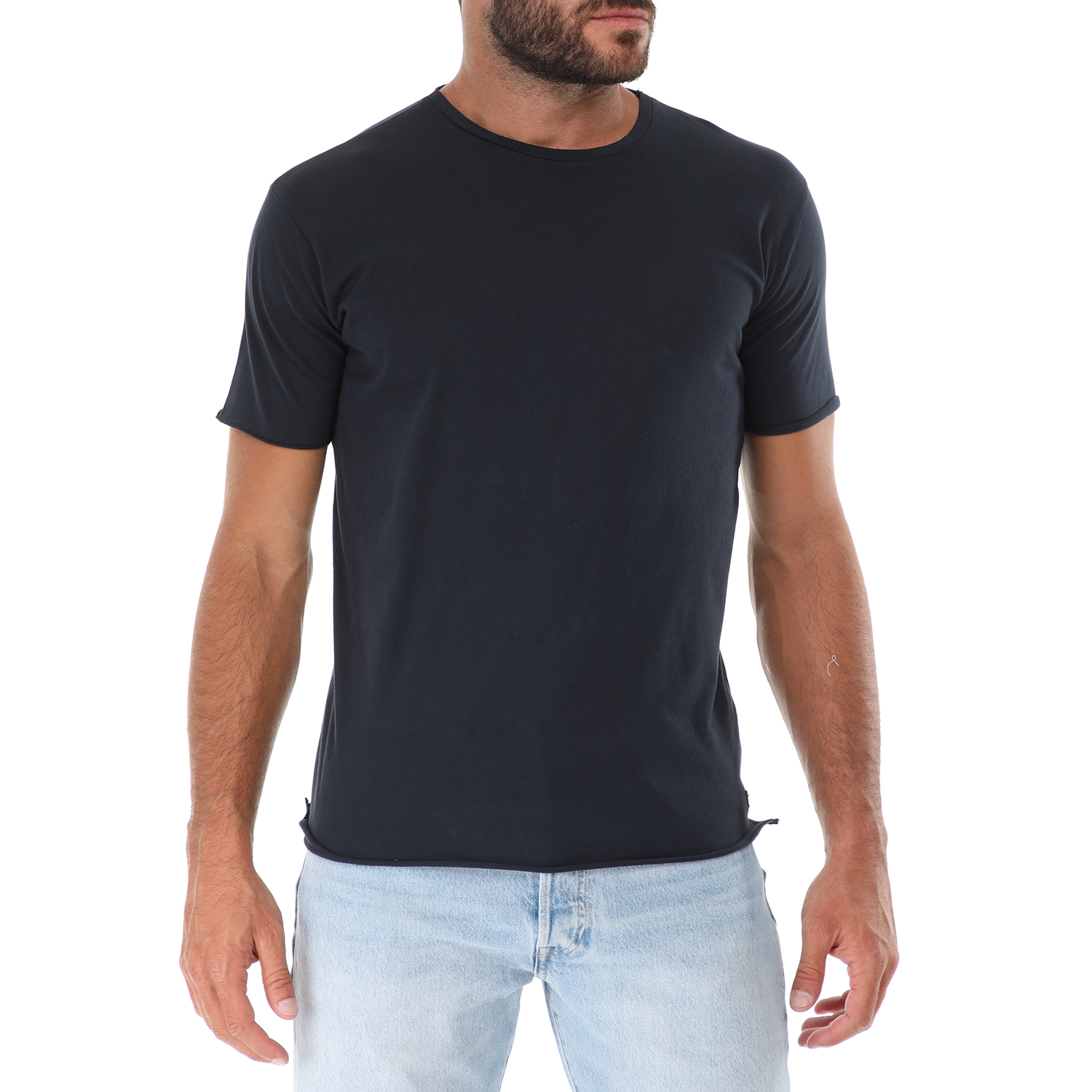 Ανδρικά/Ρούχα/Μπλούζες/Κοντομάνικες GREENWOOD - Ανδρικό t-shirt GREENWOOD μπλε