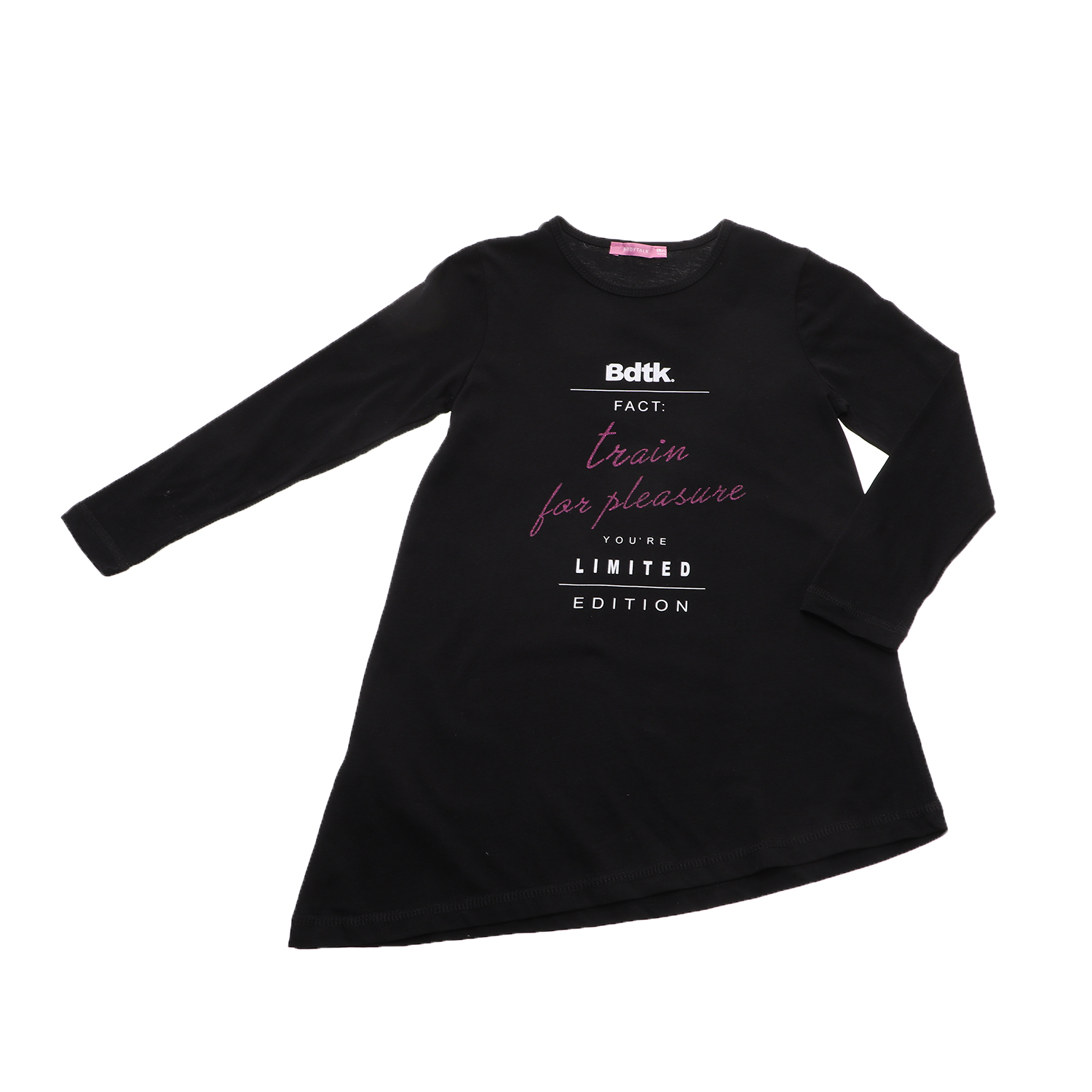 Παιδικά/Girls/Ρούχα/Μπλούζες Μακρυμάνικες BODY TALK - Παιδική μπλούζα BODYTALK μαύρη