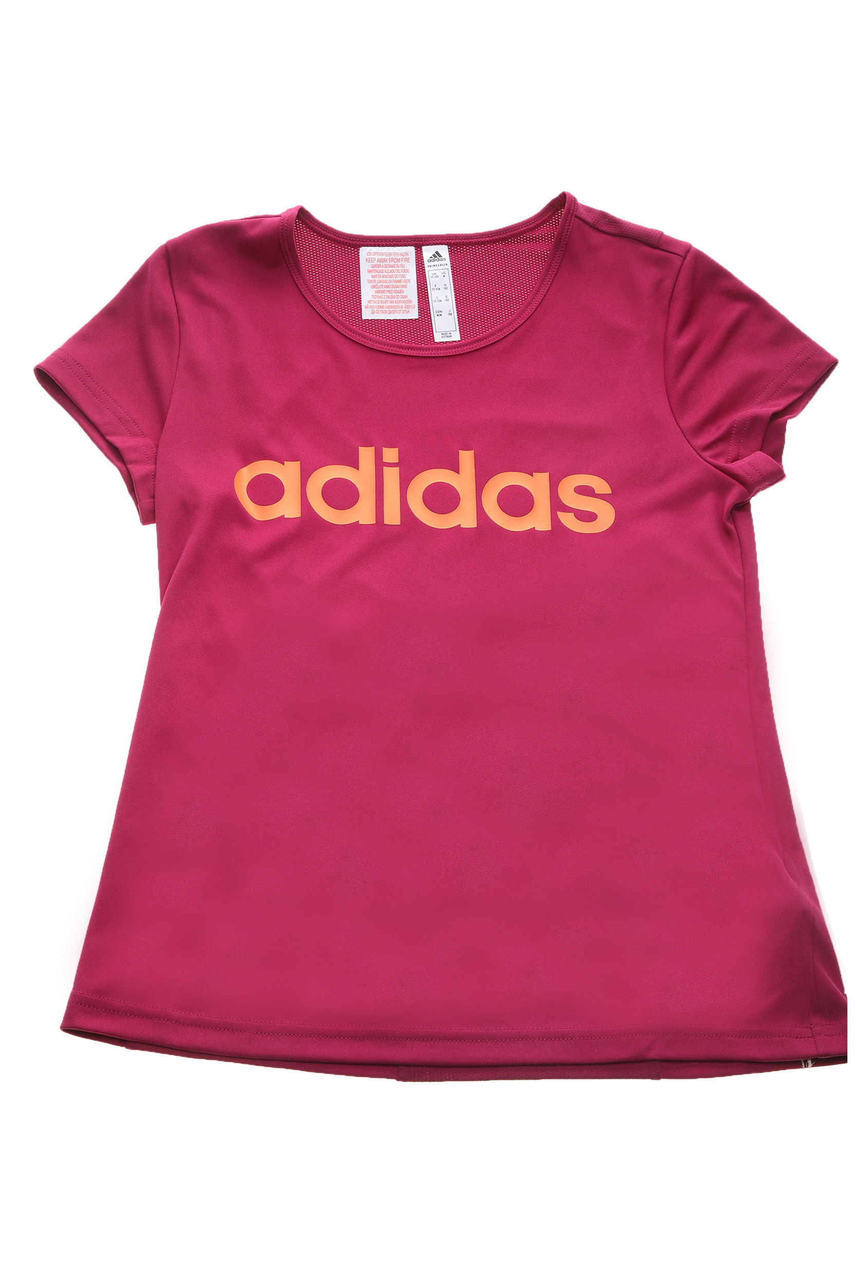 Παιδικά/Girls/Ρούχα/Μπλούζες Κοντομάνικες-Αμάνικες adidas Performance - Παιδική μπλούζα adidas Performance YG C Tee φούξια