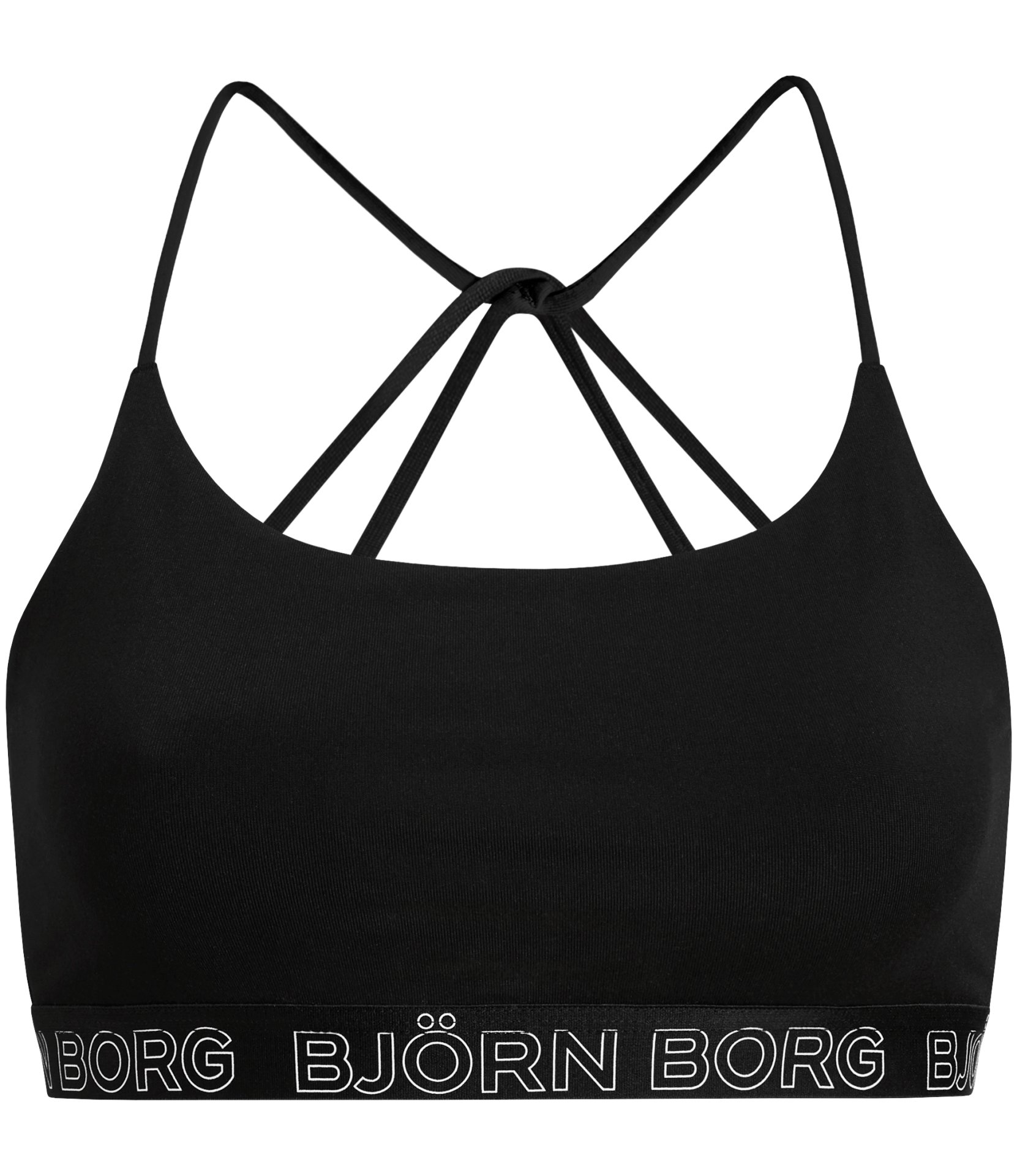 BJORN BORG Γυναικείο αθλητικό μπουστάκι BJORN BORG SOFT μαύρο
