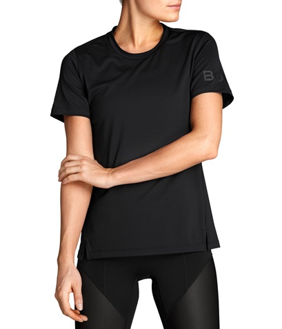 BJORN BORG-Γυναικείο αθλητικό t-shirt BJORN BORG CATO μαύρο