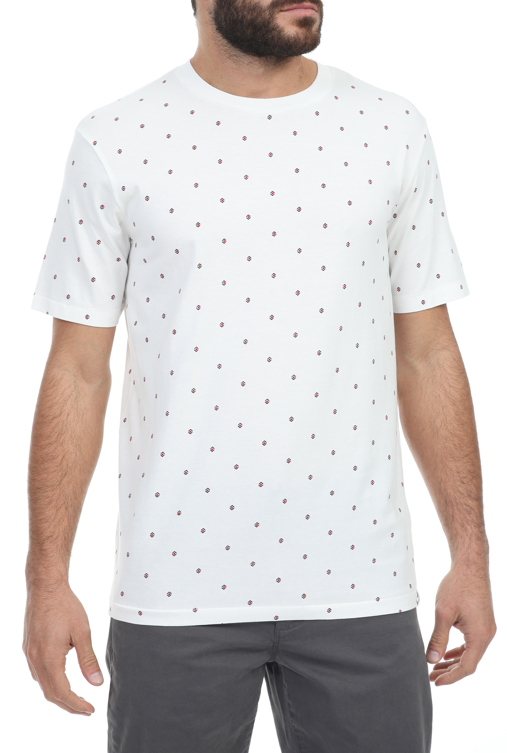Ανδρικά/Ρούχα/Μπλούζες/Κοντομάνικες SCOTCH & SODA - Ανδρικό t-shirt SCOTCH & SODA λευκό μπλε