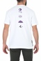 SCOTCH & SODA-Ανδρικό t-shirt SCOTCH & SODA Clean artwork λευκό