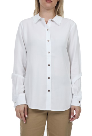 SCOTCH & SODA-Γυναικείο πουκάμισο SCOTCH & SODA λευκό
