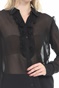 SCOTCH & SODA-Γυναικείο πουκάμισο SCOTCH & SODA μαύρο