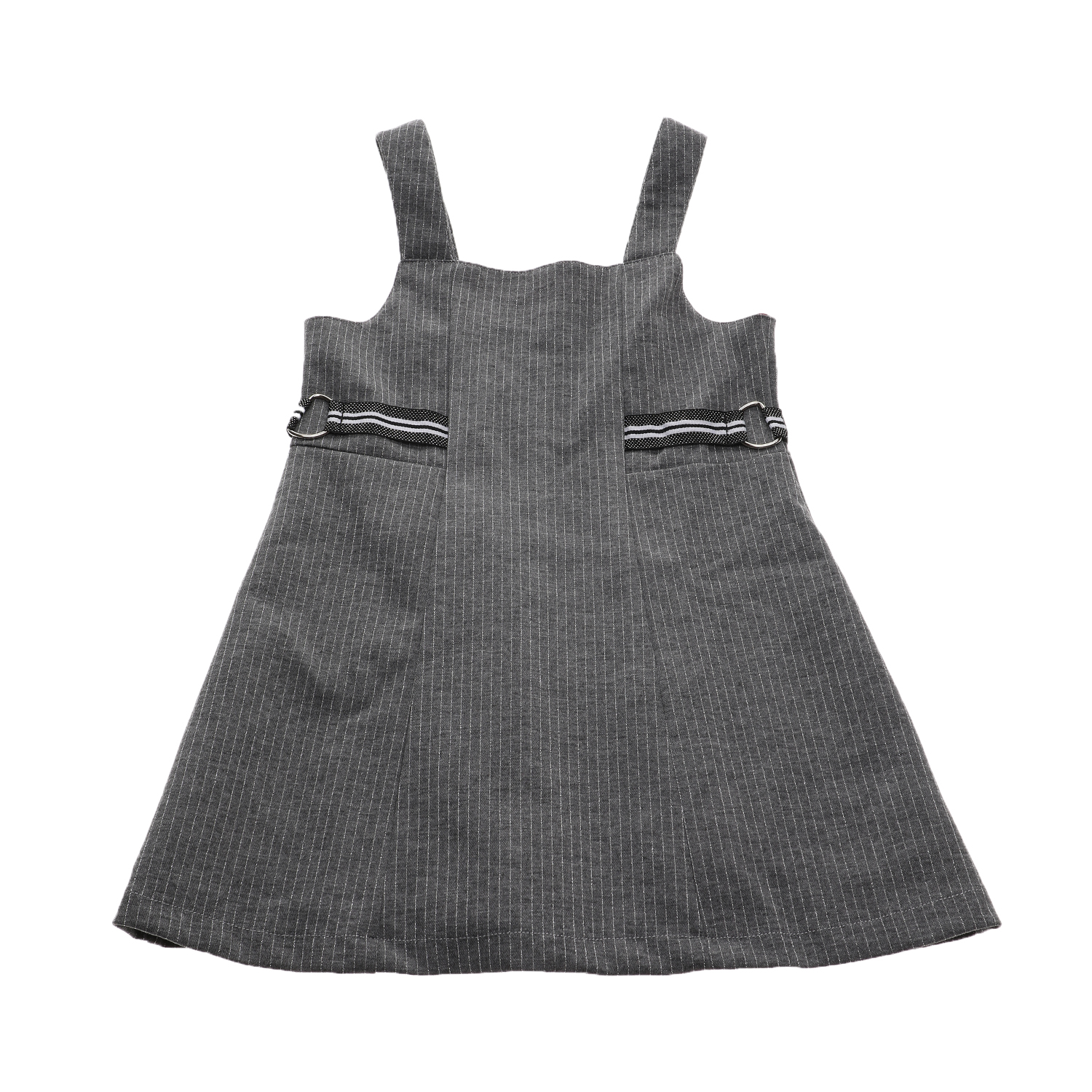 Παιδικά/Girls/Ρούχα/Φορέματα Κοντομάνικα-Αμάνικα SAM 0-13 - Παιδικό φόρεμα SAM 0-13 γκρι ασημί