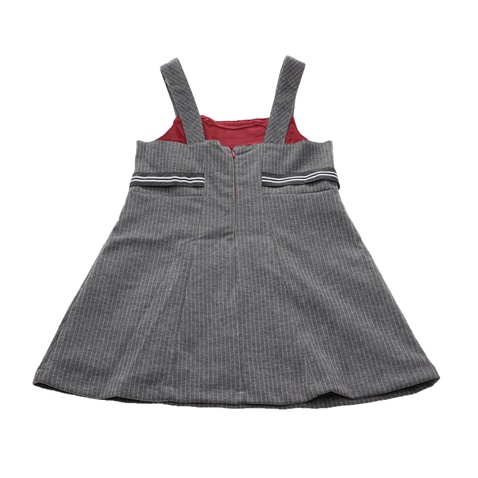 SAM 0-13-Παιδικό φόρεμα SAM 0-13 γκρι ασημί