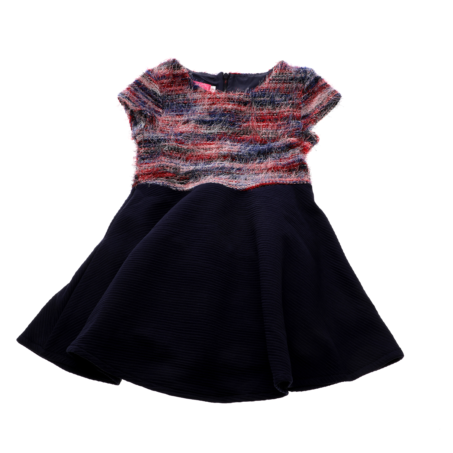 Παιδικά/Girls/Ρούχα/Φορέματα Κοντομάνικα-Αμάνικα SAM 0-13 - Παιδικό φόρεμα SAM 0-13 μπλε κόκκινο