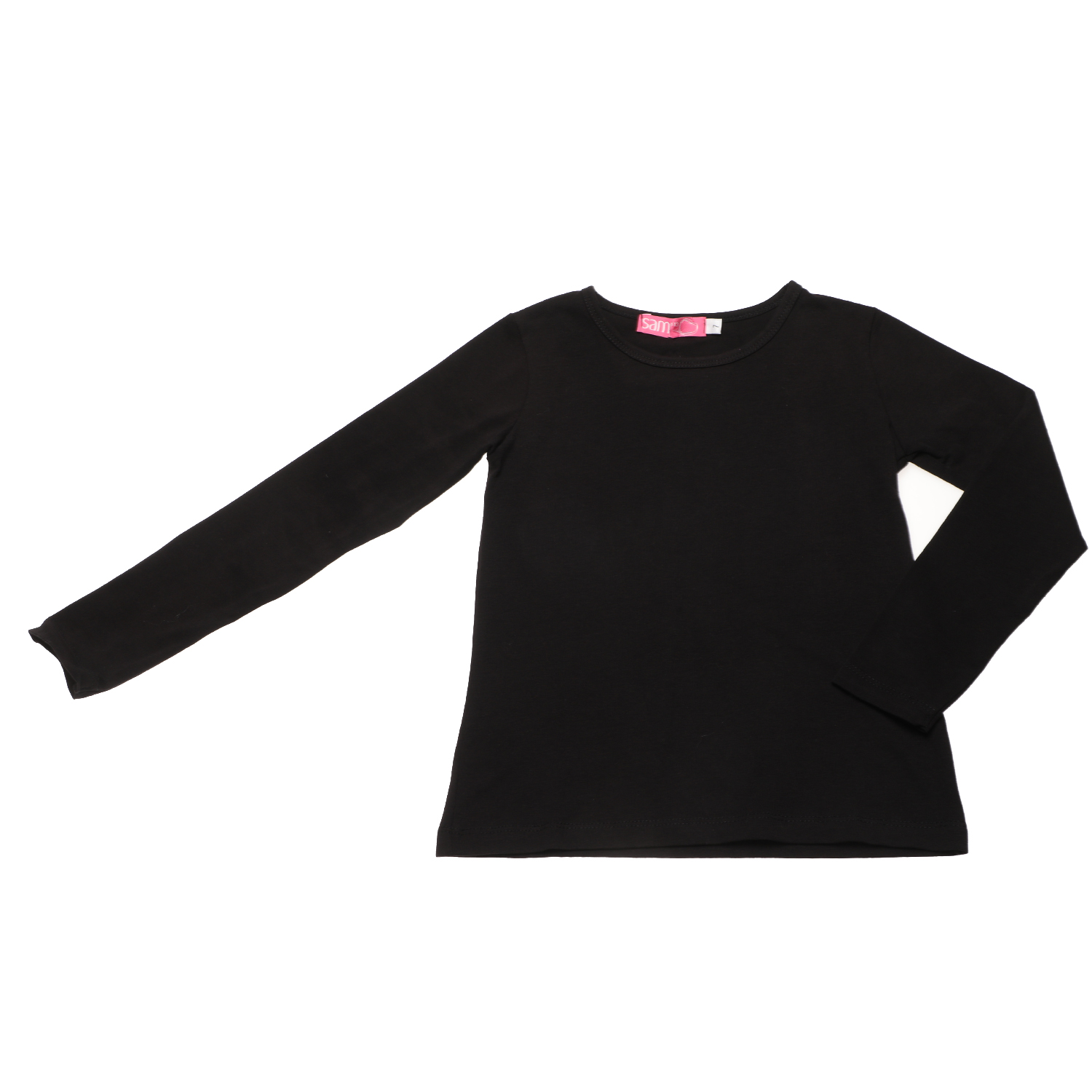 Παιδικά/Girls/Ρούχα/Μπλούζες Μακρυμάνικες SAM 0-13 - Παιδική μπλούζα SAM 0-13 μαύρη