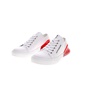 CALVIN KLEIN JEANS-Γυναικεία sneakers CALVIN KLEIN JEANS MYRTIE λευκά κόκκινα