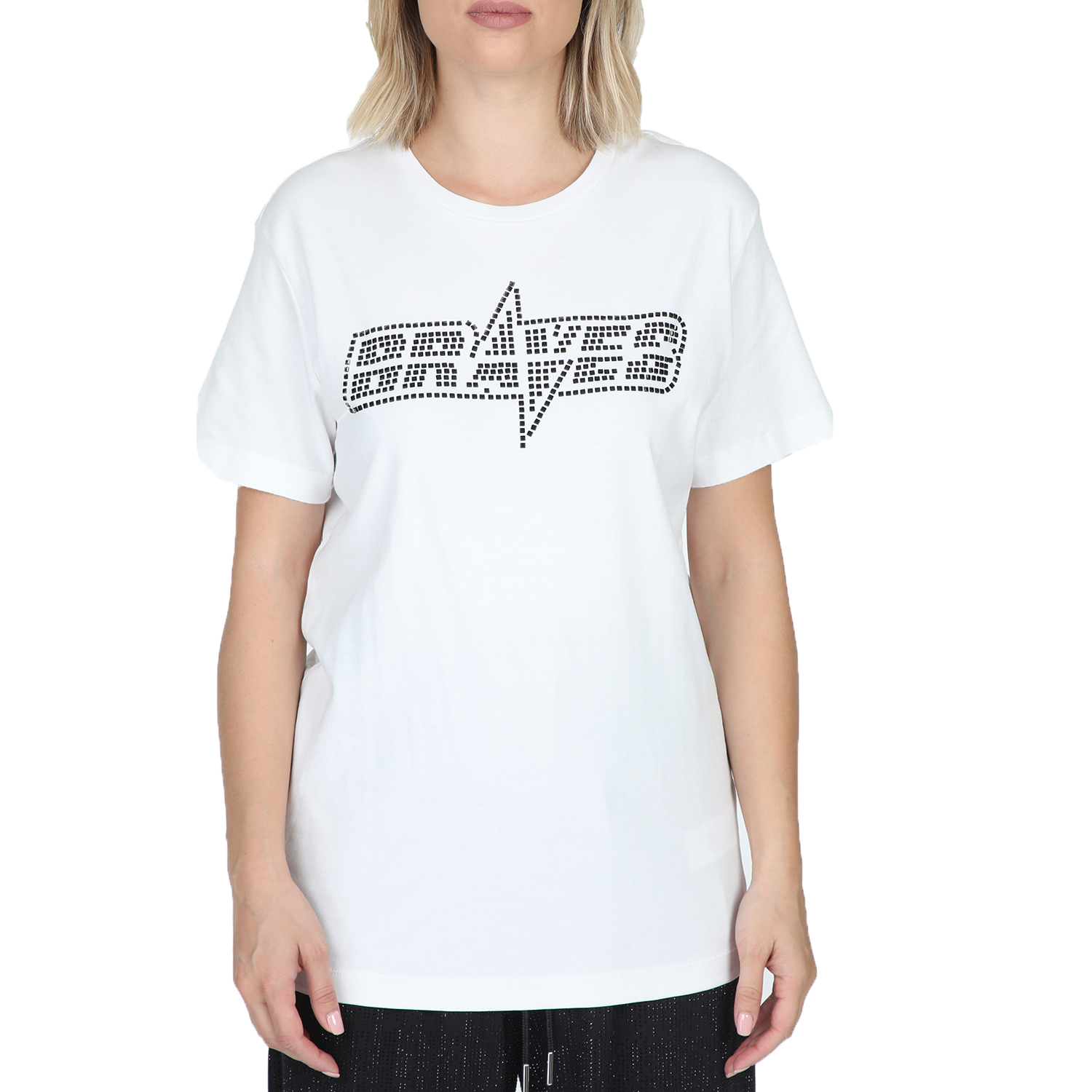 Γυναικεία/Ρούχα/Μπλούζες/Κοντομάνικες DIESEL - Γυναικείο t-shirt DIESEL T-FLAVIA-Y MAGLIETTA λευκό