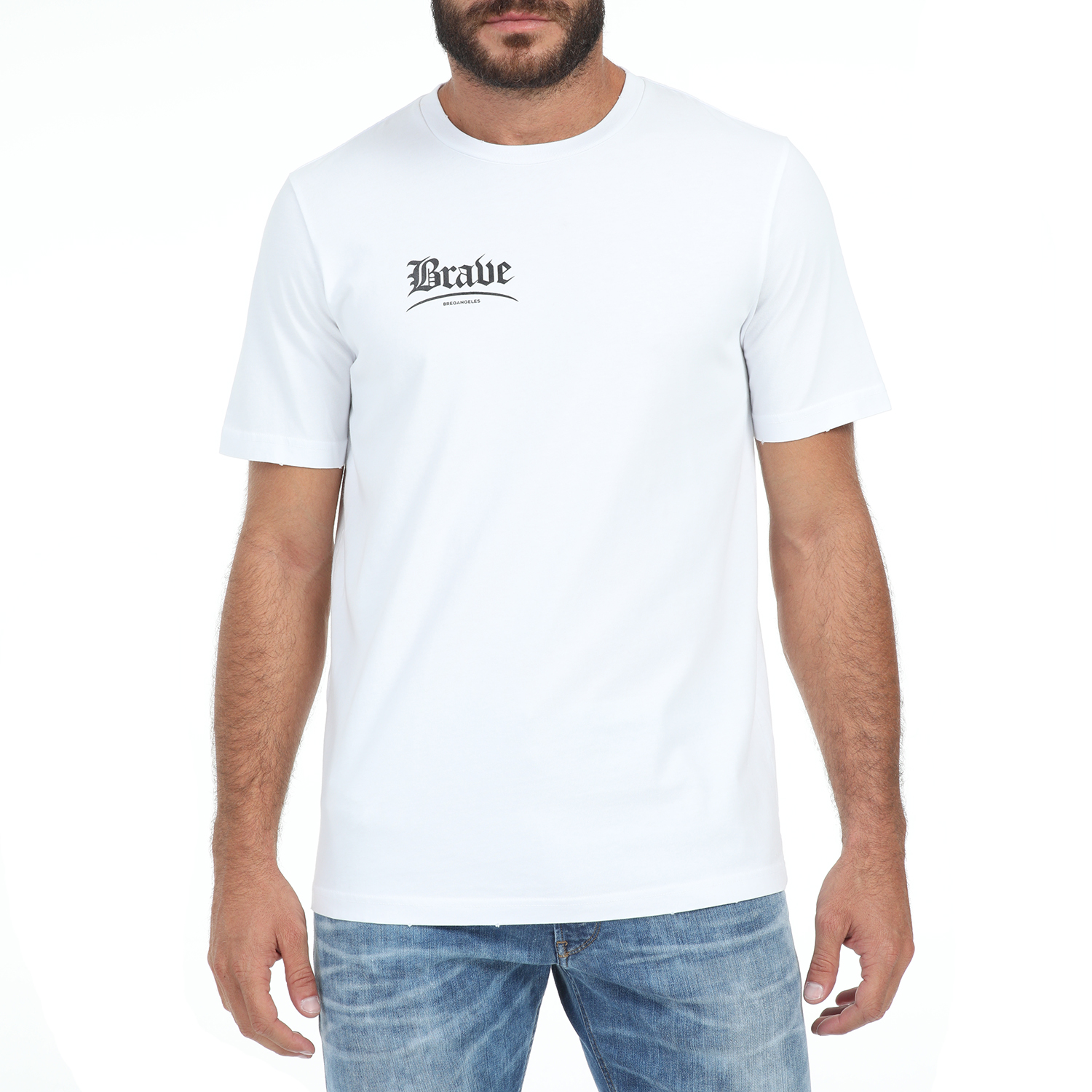 Ανδρικά/Ρούχα/Μπλούζες/Κοντομάνικες DIESEL - Ανδρικό t-shirt DIESEL T-JUST-Y14 MAGLIETTA λευκό