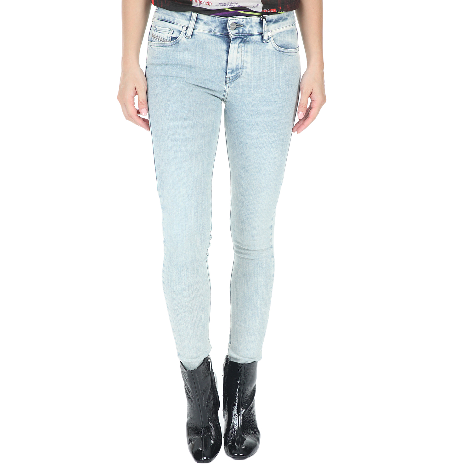 Γυναικεία/Ρούχα/Τζίν/Skinny DIESEL - Γυναικείο jean παντελόνι DIESEL SLANDY L.32 μπλε