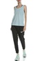 NIKE-Γυναικεία αμάνικη μπλούζα NIKE NY DF GARMENT DYE γαλάζια