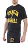 FRANKLIN & MARSHALL-Ανδρικό t-shirt FRANKLIN & MARSHALL 20/1 JERSEY μαύρο