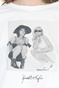 KENDALL+KYLIE-Γυναικεία μακρυμάνικη μπλούζα KENDALL+KYLIE λευκή