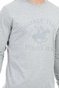 BEVERLY HILLS POLO CLUB-Ανδρική μπλούζα BEVERLY HILLS POLO CLUB γκρι