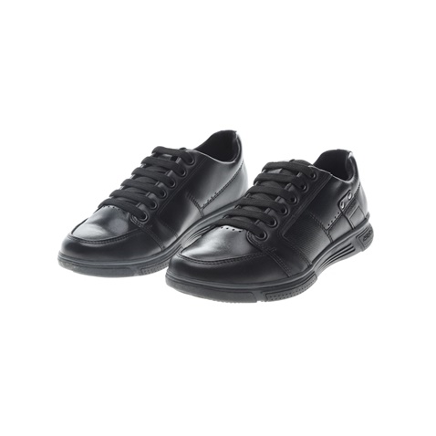PEGADA-Ανδρικά δερμάτινα sneakers PEGADA μαύρα