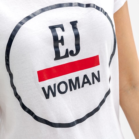 EDWARD JEANS-Γυναικείο t-shirt EDWARD JEANS SOMMER λευκό