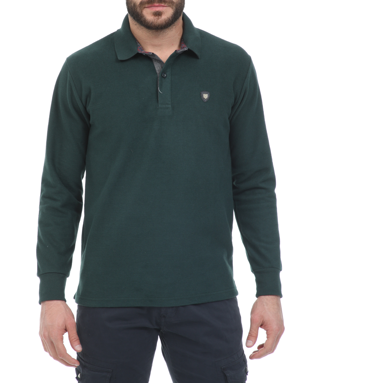 Ανδρικά/Ρούχα/Μπλούζες/Πόλο CATAMARAN SAILWEAR - Ανδρική polo μπλούζα CATAMARAN SAILWEAR πράσινη