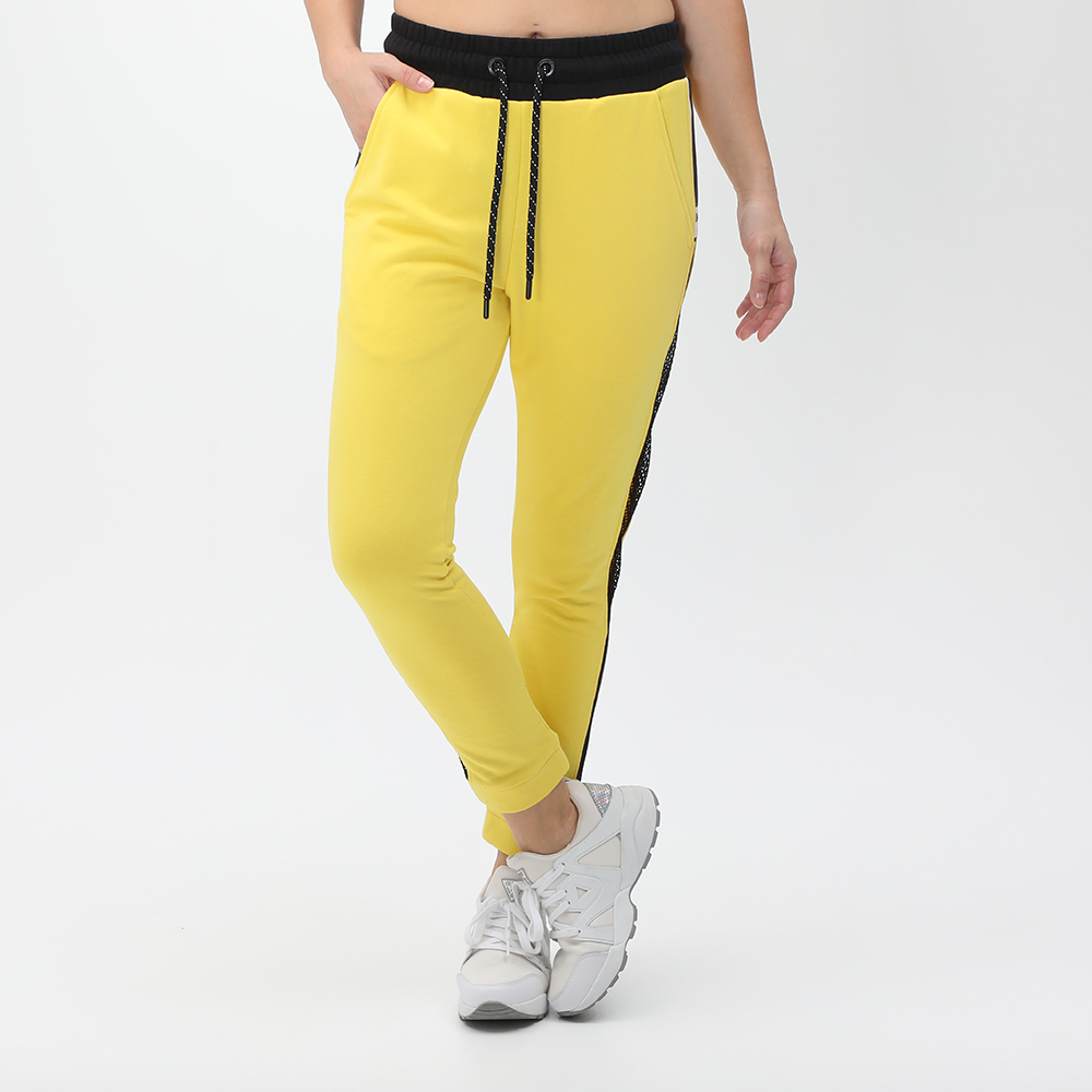 Γυναικεία/Ρούχα/Αθλητικά/Φόρμες BODYTALK - Γυναικείο παντελόνι φόρμας BODYTALK LUXREDEFINEDW LOOSE JOGGER κίτρινο μαύρο