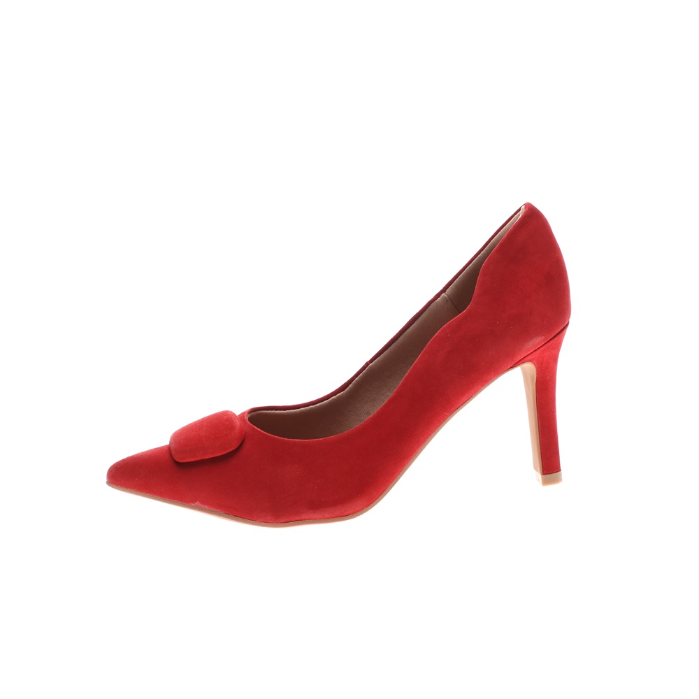 USA FLEX - Γυνακείες γόβες USA FLEX κόκκινες Γυναικεία/Παπούτσια/Γόβες/Ψηλό τακούνι