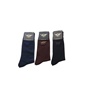 VQF-Ανδρικές κάλτσες σετ των 3 VQF μαύρες, μπλες, καφέ